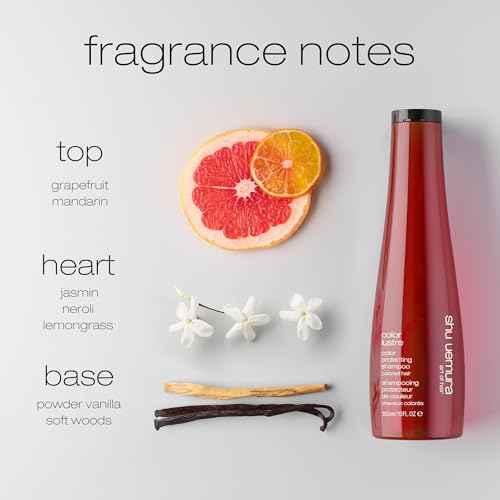 Shu Uemura Art Of Hair Color Lustre Shampoo For Color-Treated Hair - Protects Vibrancy and Hydrates, Sulfate-Free Gentle Shampoo
