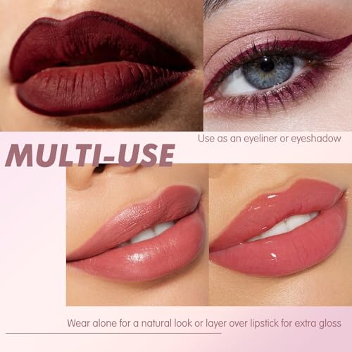 3-Piece Hydrating Lip Combo Set - Lip Liner, Lipstick & Gloss