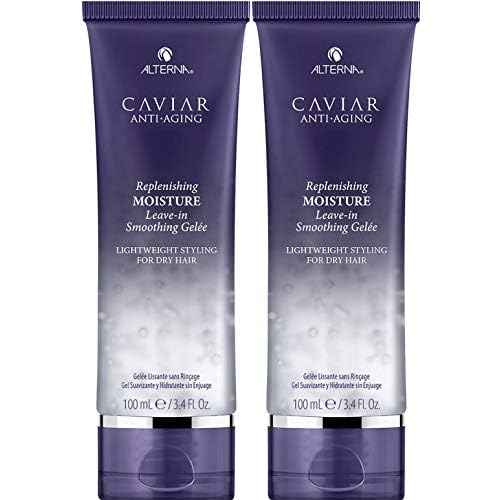 Alterna Caviar Anti-Aging Replenishing Moisture Leave-in Smoothing Gelee, Lightweight Styling For Dry Hair,Sulfate Free