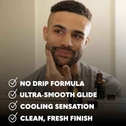 Beard Club Premium Shaving Gel for Men ? Hydrating Mens Shave Cream for Sensitive Skin ? Cedar Scent Precise Line Ups & Smooth Shaving ? Clear Shave Gel for Men ? Cooling Sensation ? Sativa Seed 8oz