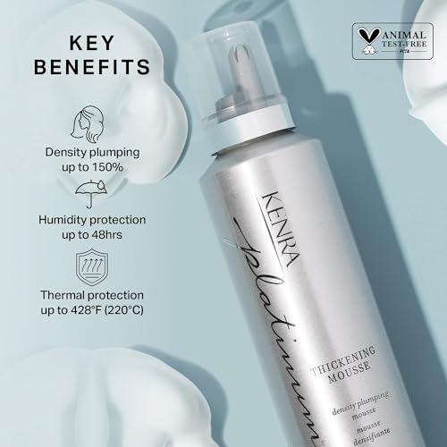 Kenra Platinum Thickening Mousse 12 - Volumizing Styler