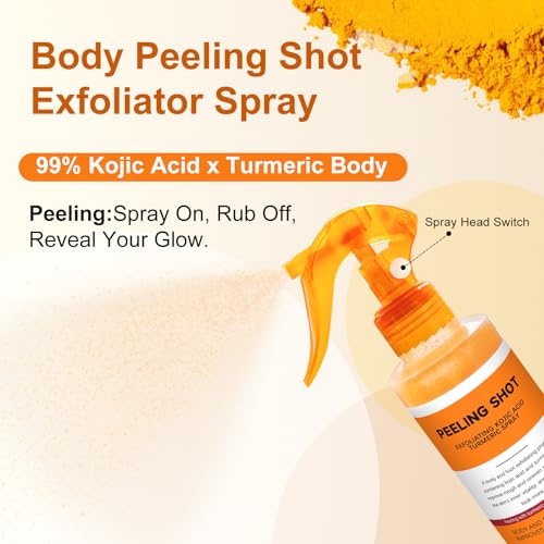 Kojic Acid Turmeric Body Exfoliating Spray 200ml