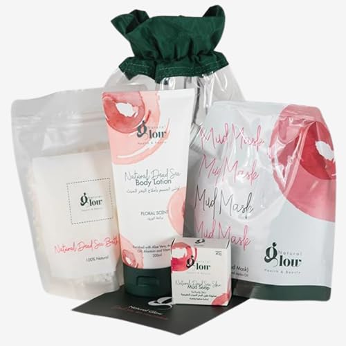 Dead Sea Mud Skincare Set - 4 Natural Products, Face & Body