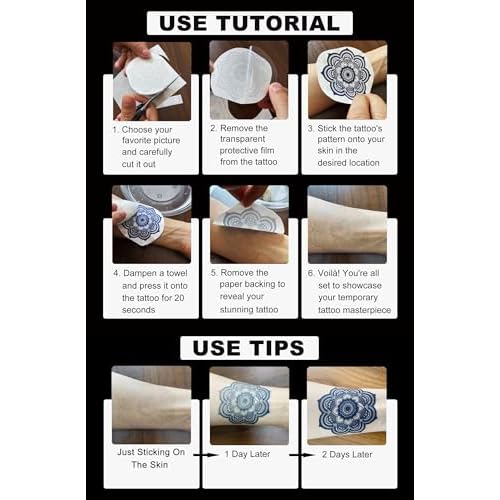8 Sheets Semi-Permanent Whale Shark Tattoos ? Long Lasting 1-2 Week Premium Fake Tattoos ? Plant-Based Waterproof Realistic Body Art Tattoo Stickers for Adults Men Women Girls Kids