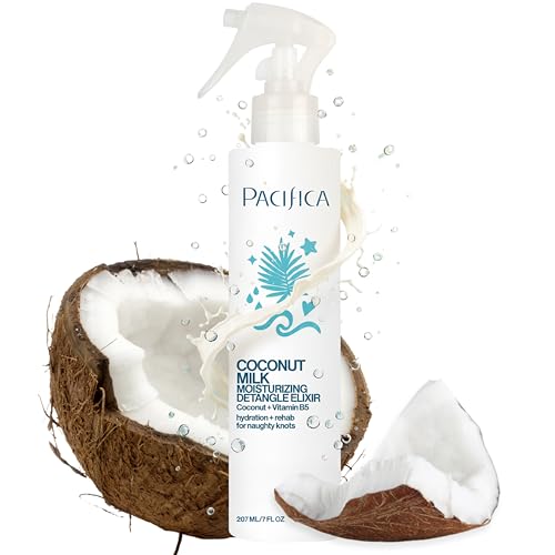 Pacifica Coconut Milk Detangler Spray – Leave-In Conditioner