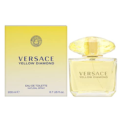 Versace Yellow Diamond Eau de Toilette Spray for Women - 6.7 oz