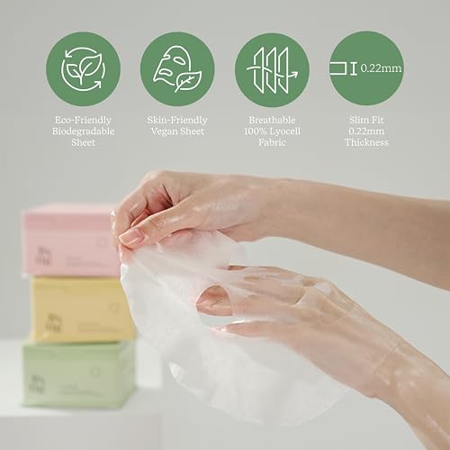 ByUR Green Wonder Daily Aqua Serum Mask 30-Count Face Sheets
