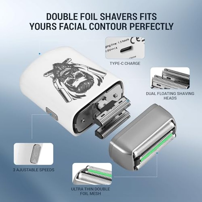 BESTBOMG Hair Clippers Grooming Kit - Clipper, Trimmer & Shaver Set