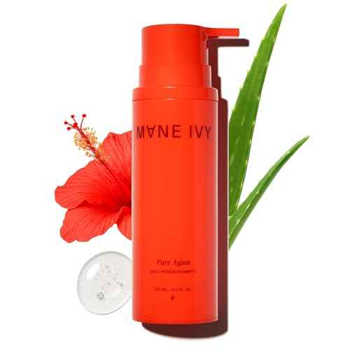 Pure Pain Daily Hybrid Shampoo - Sulfate-Free Deep Cleanse & Nourish - Aloe & Hibiscus Scalp Soother - Baobab Protein Strength - All Hair Types