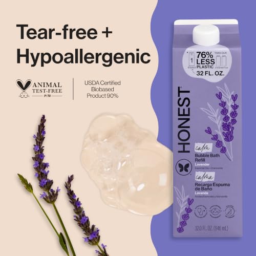 Hypoallergenic Bubble Bath Refill - Lavender Calm, 32 oz