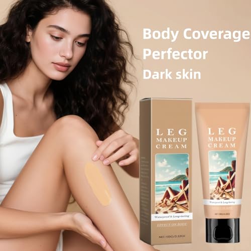 Leg Makeup Cream - Waterproof Body Concealer for Tattoos & Scars
