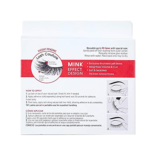 KISS Muse Faux Mink Lashes 14mm - 2 Pair Pack