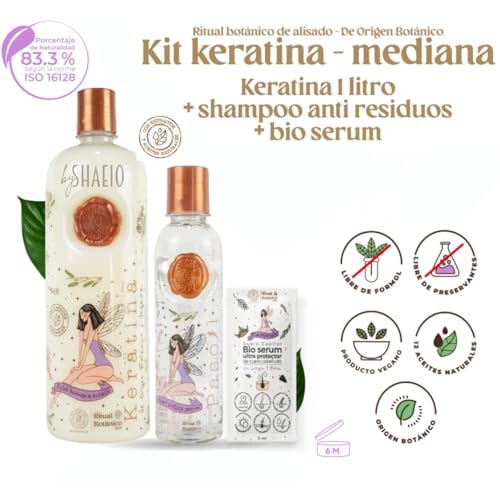 SHAEIO Keratin Hair Mask with 12 Natural Oils - 1L