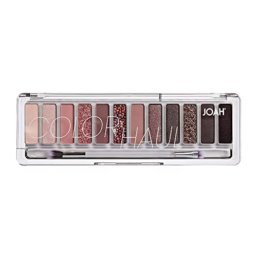 JOAH Color Haul Eyeshadow Palette - 12 Shades Matte & Shimmer