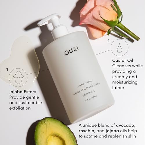 OUAI Hand Wash & Lotion Set - Dean Street Scent, 16 fl oz Each