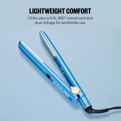 BaBylissPRO Nano Titanium Digital Flat Iron Straightener
