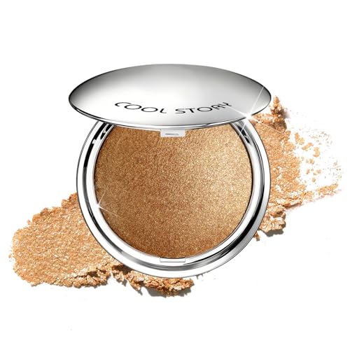 Bronze Shimmer Highlighter Palette – Face & Body Makeup
