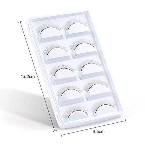30 Pairs Practice Lash Strips for Eyelash Extensions Training