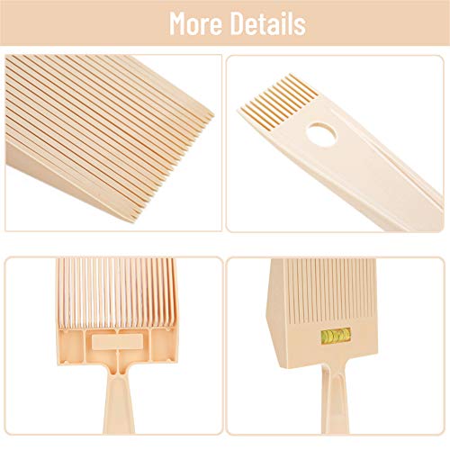 Professional Flat Top Comb with Liquid Leveling System