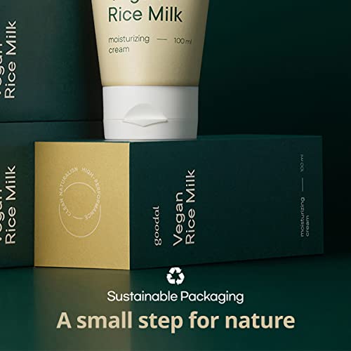 GOODAL Mild Vegan Rice Milk Moisturizing Cream 2.36 fl oz.