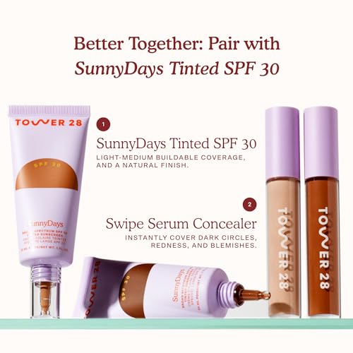 Tower 28 Swipe Serum Hydrating Concealer 4.0 Light