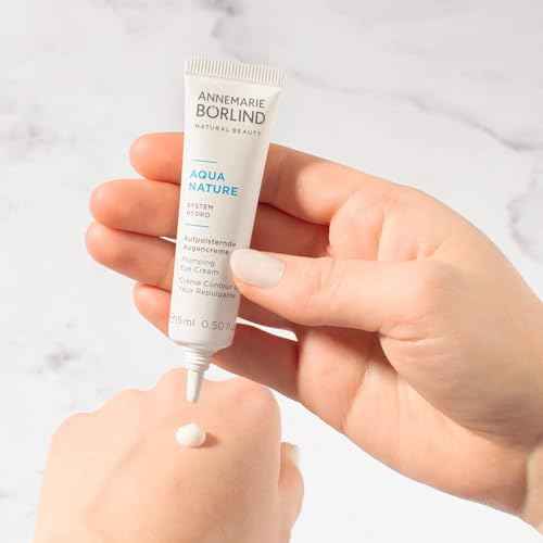 ANNEMARIE B?RLIND - AQUANATURE Plumping Eye Cream - Botanical Extracts for Wrinkles and Hydration - Moisturizing, Regenerating, Plumping - 0.50 Fl Oz