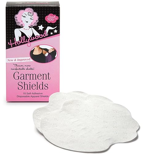 Disposable Underarm Sweat Pads | 10 Count Moisture-Wicking Shields