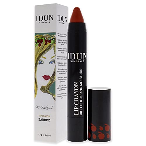 IDUN Minerals Lip Crayon - Vegan Formula, Intense Color