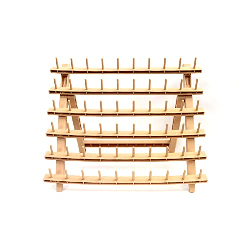 Laflare Braid Rack 60 Spools - Hair Threading Organizer