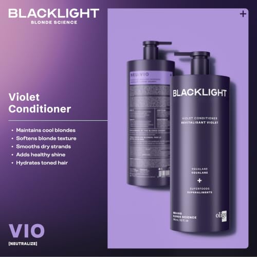 Oligo Professionnel Blacklight Violet Conditioner - Purple Toner for Blonde Hair