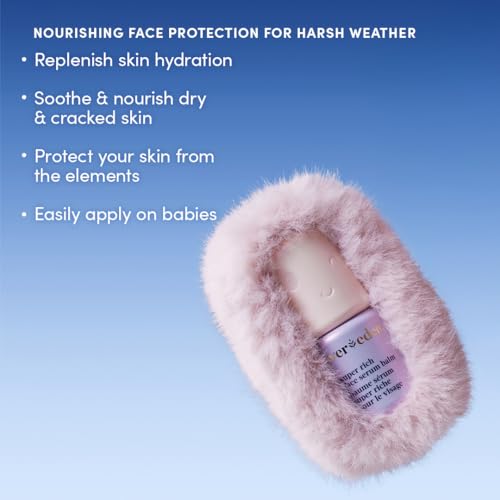 Evereden Kids Hydrating Face Serum Balm Stick - Clean & Vegan Moisturizer for Cold Climates