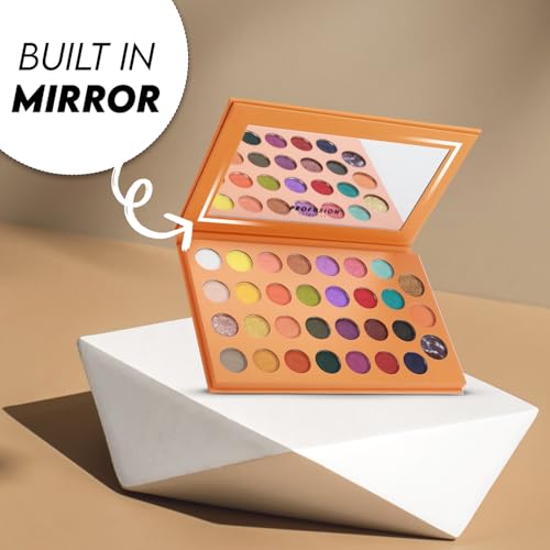 Profusion Cosmetics 31 Shades Eyeshadow Palette – Pigmented Matte & Shimmer