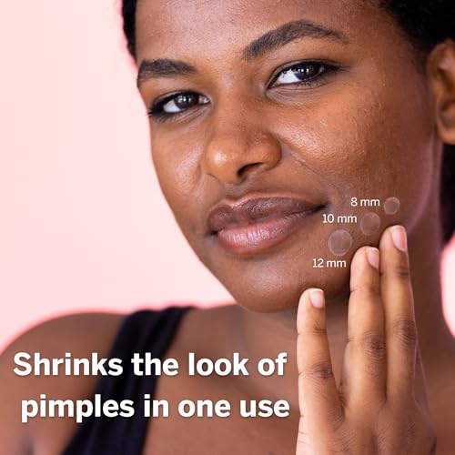 Pixie Cup Dot Hydrocolloid Blemish Patches for Face ? Invisible Skin-Covering Stickers with Tea Tree Oil & Vitamin C ? Ultra-Thin Cosmetic Patches for Visible Blemishes (8, 10, & 12 mm, 76 ct)