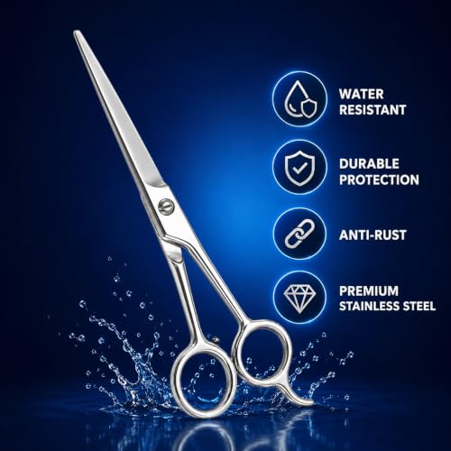 UM Supplies 7.5" Professional Barber Scissors for Hair Cutting