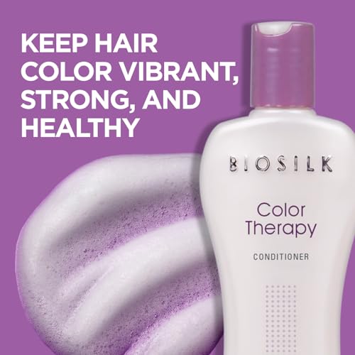 BioSilk Color Therapy Conditioner 12 oz | Color-Safe Moisturizing