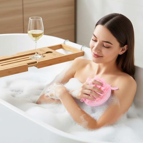 Travel Loofah 2-Pack | Lightweight Exfoliating Shower Puffs