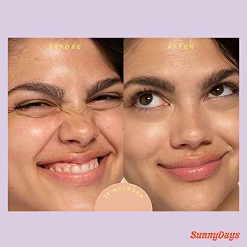 Tower 28 Beauty SunnyDays SPF 30 Tinted Mineral Sunscreen - For Sensitive Skin - 2-in-1 Facial Broad Spectrum UVA/UVB Protection + Foundation - Shade 15 MELROSE - Light with Warm Undertones, 1 Fl Oz