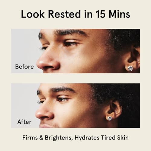 JAXON LANE Bro Hydrogel Under Eye Patches for Men, 6 Pairs