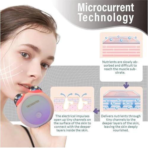 Mini Microcurrent Facial Tightening Device | Face & Neck Lift
