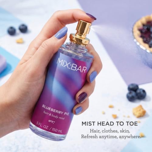MIX:BAR Hair & Body Mist Set - Blueberry Pie & Rocket Ice