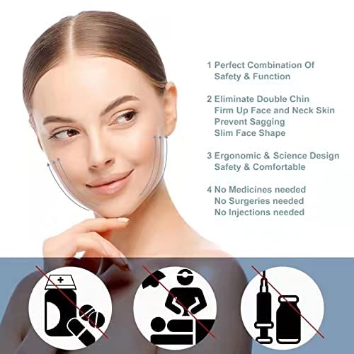 Adjustable Double Chin Strap - Jawline Support Face Band