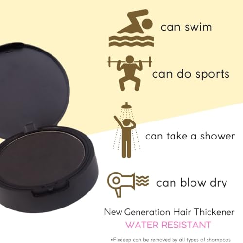 Hair Thickener Fibers - Waterproof Formula Dark Brown 14g