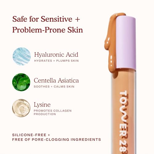 Tower 28 Swipe Serum Hydrating Concealer 4.0 Light