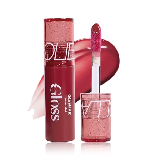 Glass-Like Lip Gloss - Hydrating, Non-Sticky, Plumping