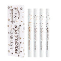 Waterproof Freckle Pen Set - 4 Natural Colors for Long-Lasting Makeup