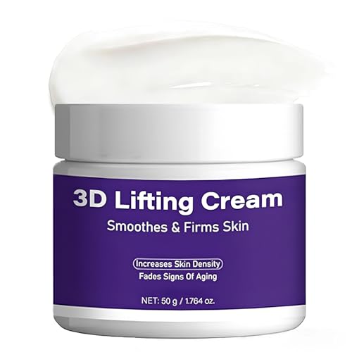 3D Lifting Night Cream, Korean Anti-Aging Moisturizer with 17-Peptide Complex, Probiotic Facial Treatment for Face, Neck Wrinkles£¬1.7 fl oz