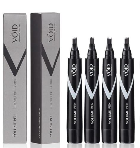 VOID Homme Beard Pen Filler for Men - 4 Pack