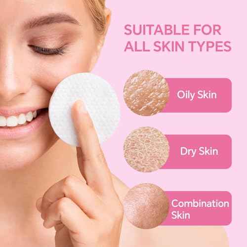 Glycolic Acid Pads for Face, Exfoliating Pads for Facial Radiance with Salicylic Acid, 50 Count