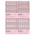 Glamnetic Super Short Press-On Nails Bundle - 5 Sets of Milky & French Tips