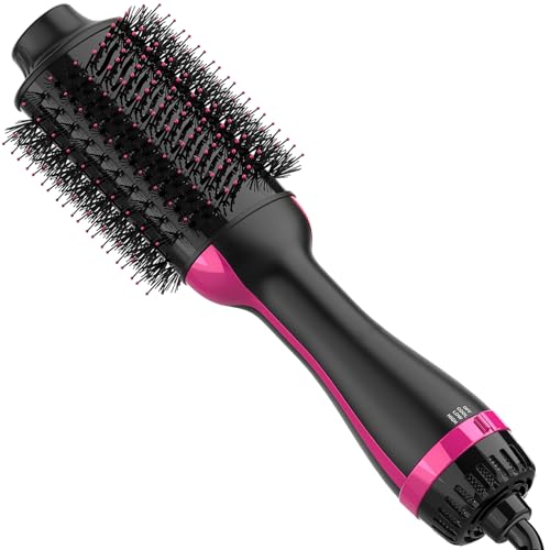Dimecano 4-in-1 Hair Dryer Brush with Ionic Technology